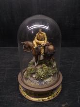 Resin Figure-John Wayne under Glass Dome