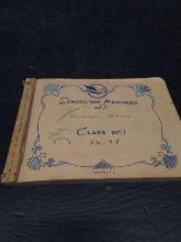 ephemera-1935 School Day Autograph Book