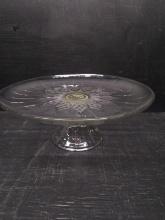 Glass Pedestal Cake Dish