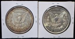 HIGH GRADE 1879 & 1921 MORGAN  DOLLARS