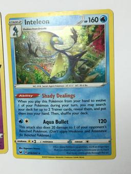 Pokemon Card Lot Rare Holos Mint Pack Fresh Inteleon Lugia Cinderace Zerneas