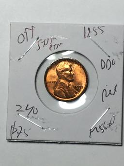 Lincoln Wheat Cent 1955