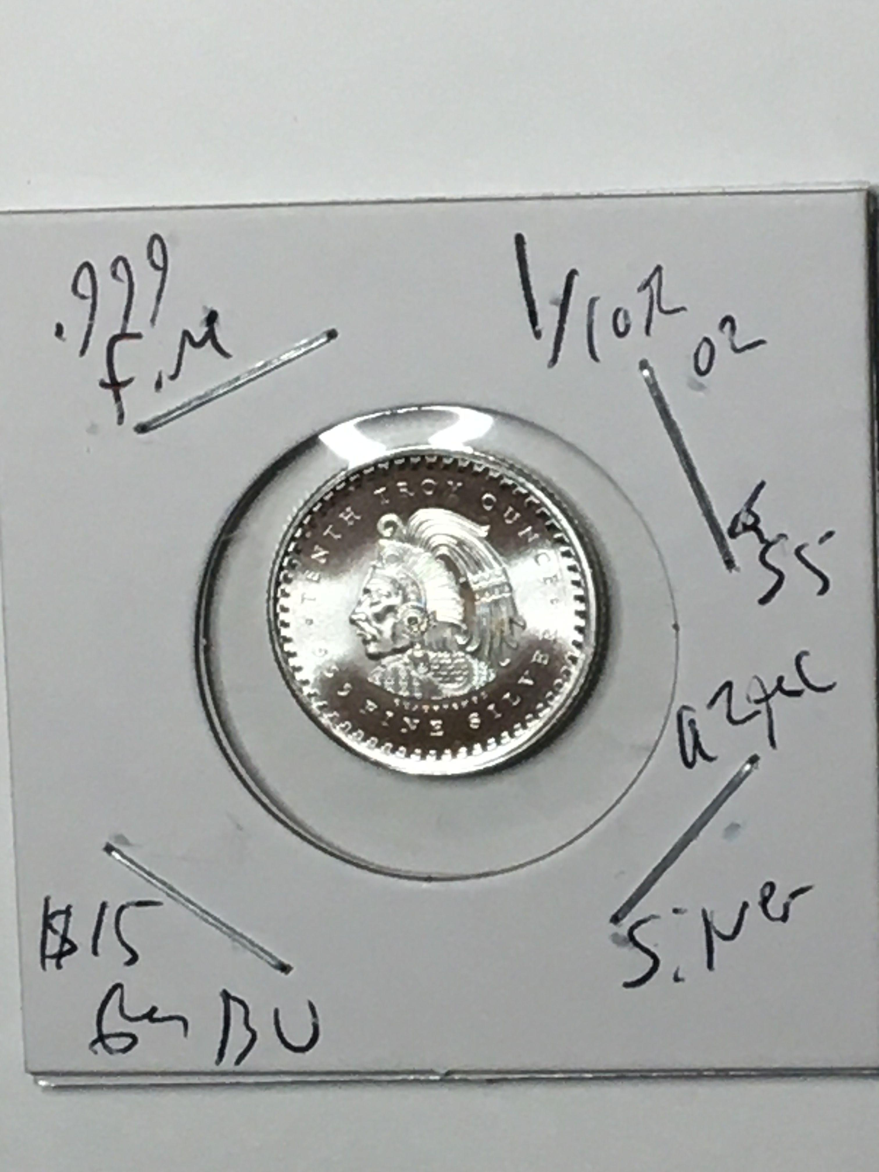 Aztec Silver Coin
