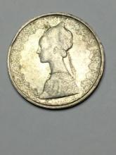 Italian 500 Lira Silver Rome Mint