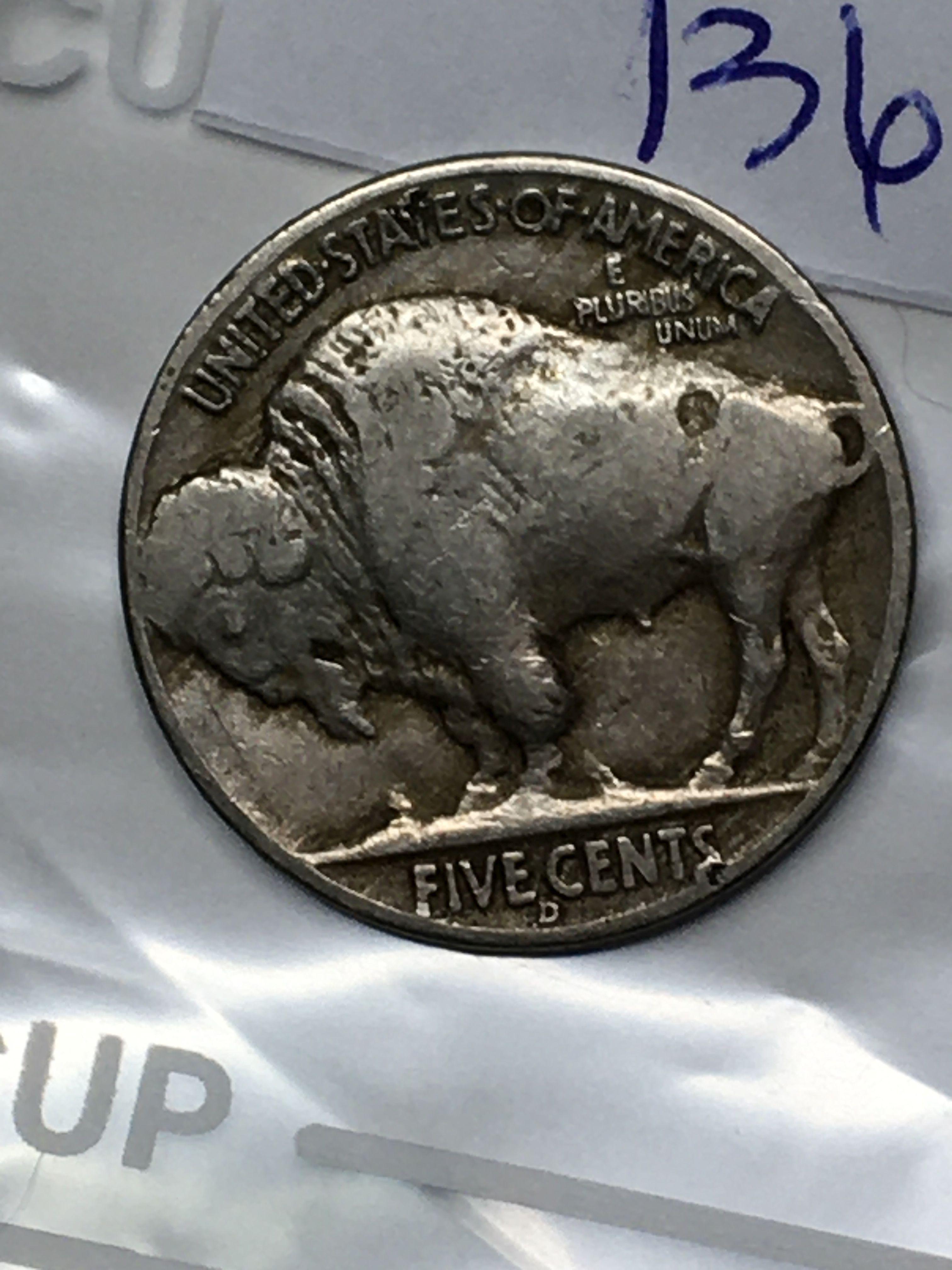 1937 D Buffalo Nickel