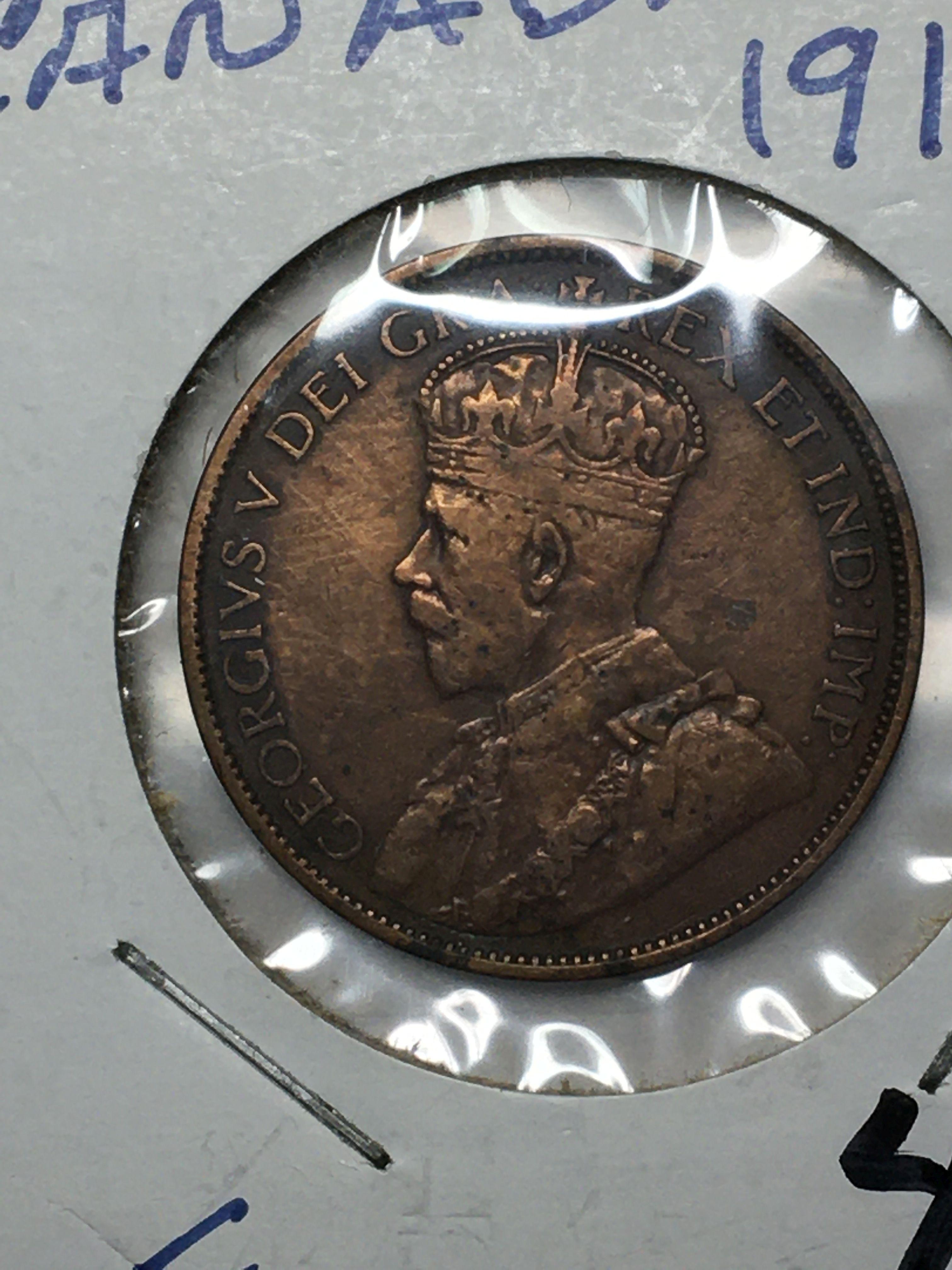 1912 Canadian Penny