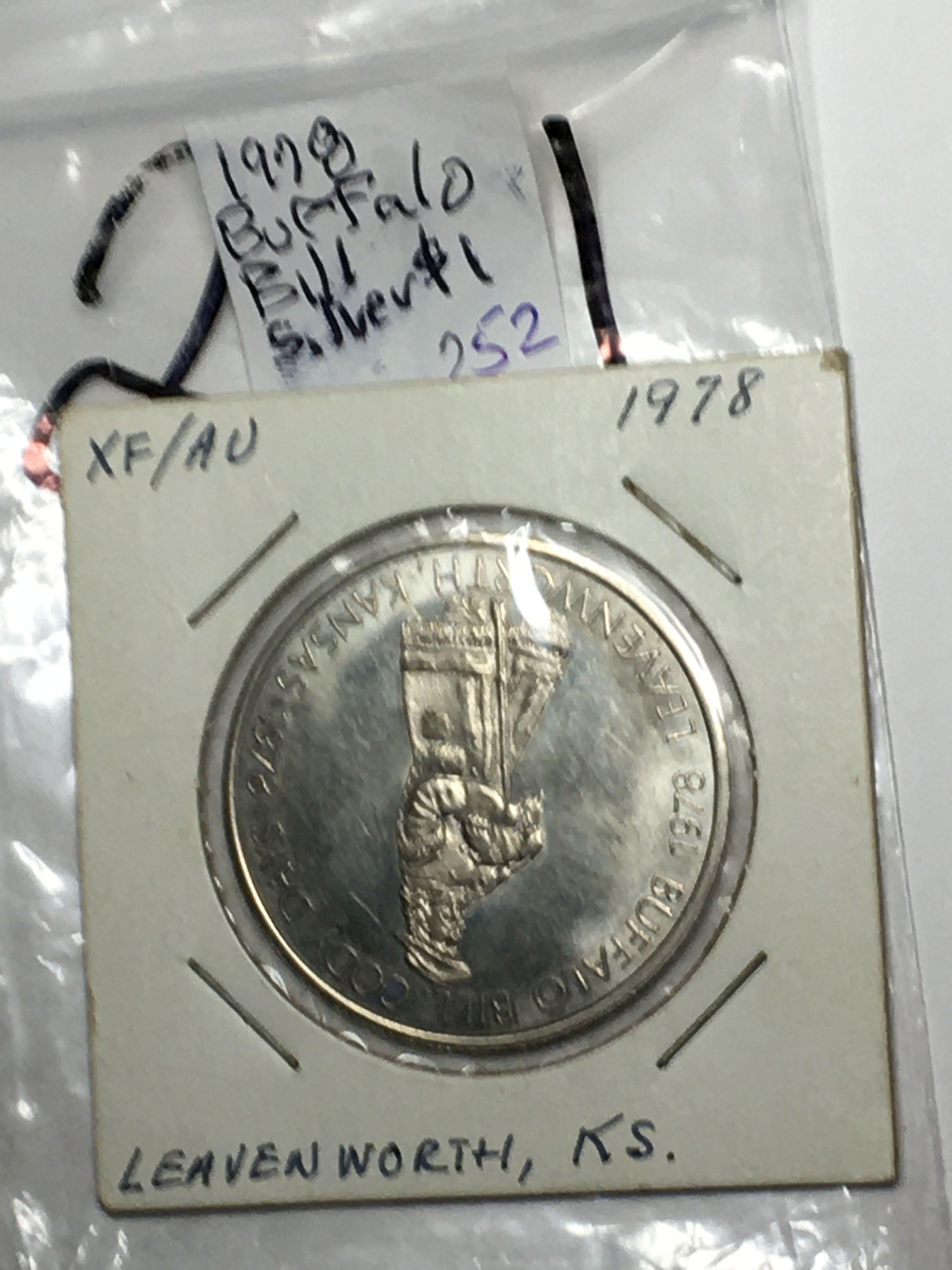 1978 Buffalo Bill Silver Dollar