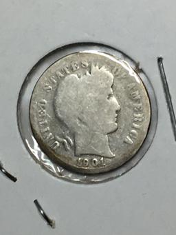 1901 Barber Dime