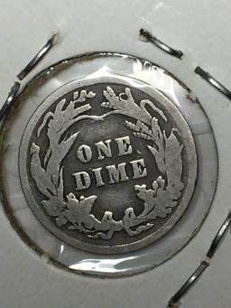 1901 Barber Dime