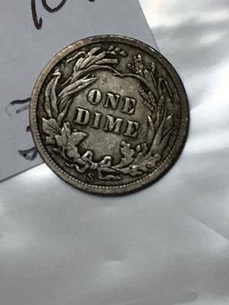 1906 S Barber Dime