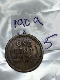 1909 P Lincoln Wheat Cent