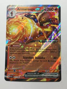 Pokemon Card Rare Holo Pack Fresh Mint Armarouge E X 027/182 Secret Mega Rare