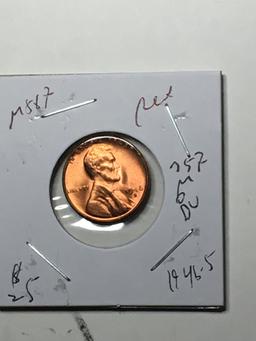 Lincoln Wheat Cent 1946 S Gem