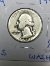 1941 Washington Quarter