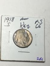 1918 S Buffalo Nickel