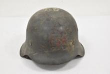 WWII German Military M42 Combat Helmet