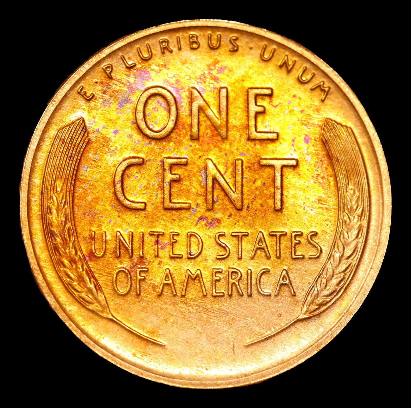 Proof 1954 Lincoln Cent 1c Grades Gem++ Proof Red