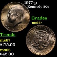 1977-p Kennedy Half Dollar 50c Grades GEM++ Unc