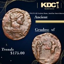 270-275 AD Ancient Rome, Aurelian Antoninianus Ancient Grades xf