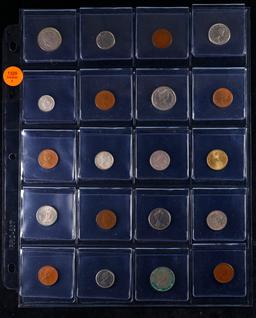 20 Great Coins of the World, hand selected, many trend high, every lot guaranteed to contain Silver.