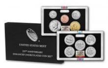 225th Anniversary Enhanced Uncirculate Coin Set