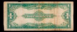 1923 $1 large size Blue Seal Silver Certificate Grades vf+ Signatures Speelman/White