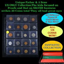 20 Great Coins of the World, hand selected, many trend high, every lot guaranteed to contain Silver.