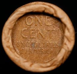 Lincoln Wheat Cent 1c Mixed Roll Orig Brandt McDonalds Wrapper, 1917-s end, Wheat other end