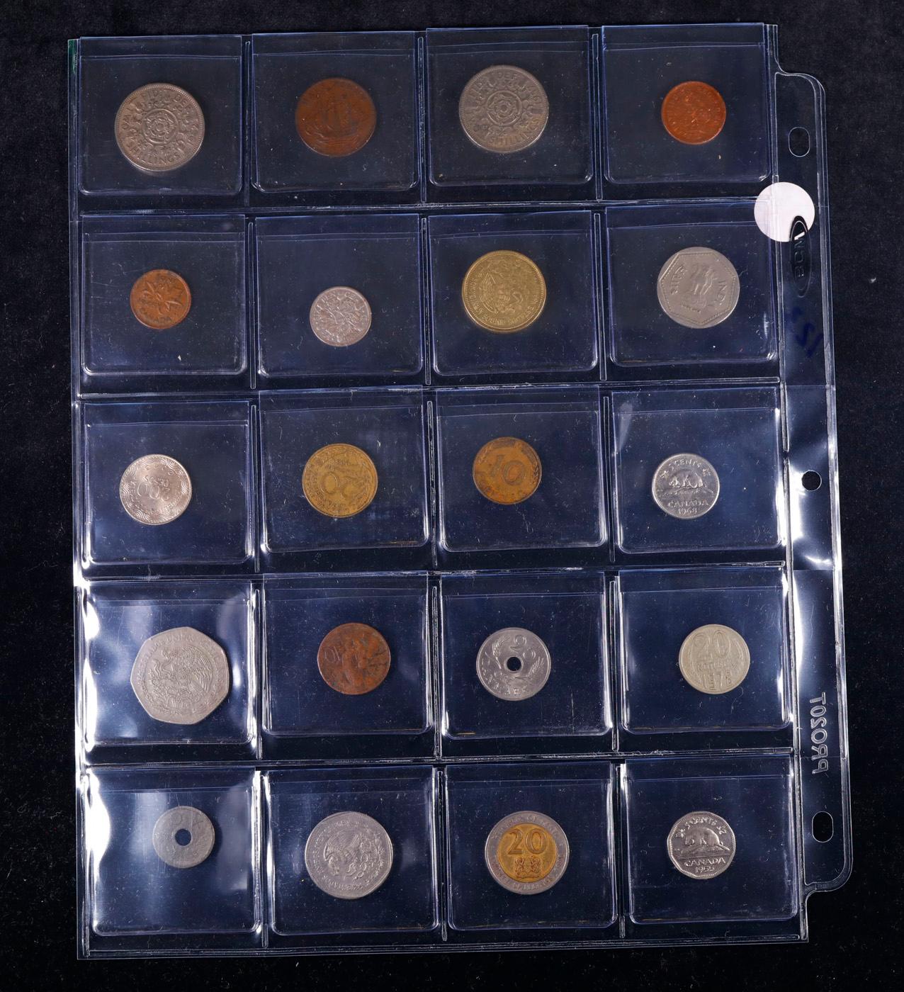 20 Great Coins of the World, hand selected, many trend high, every lot guaranteed to contain Silver.