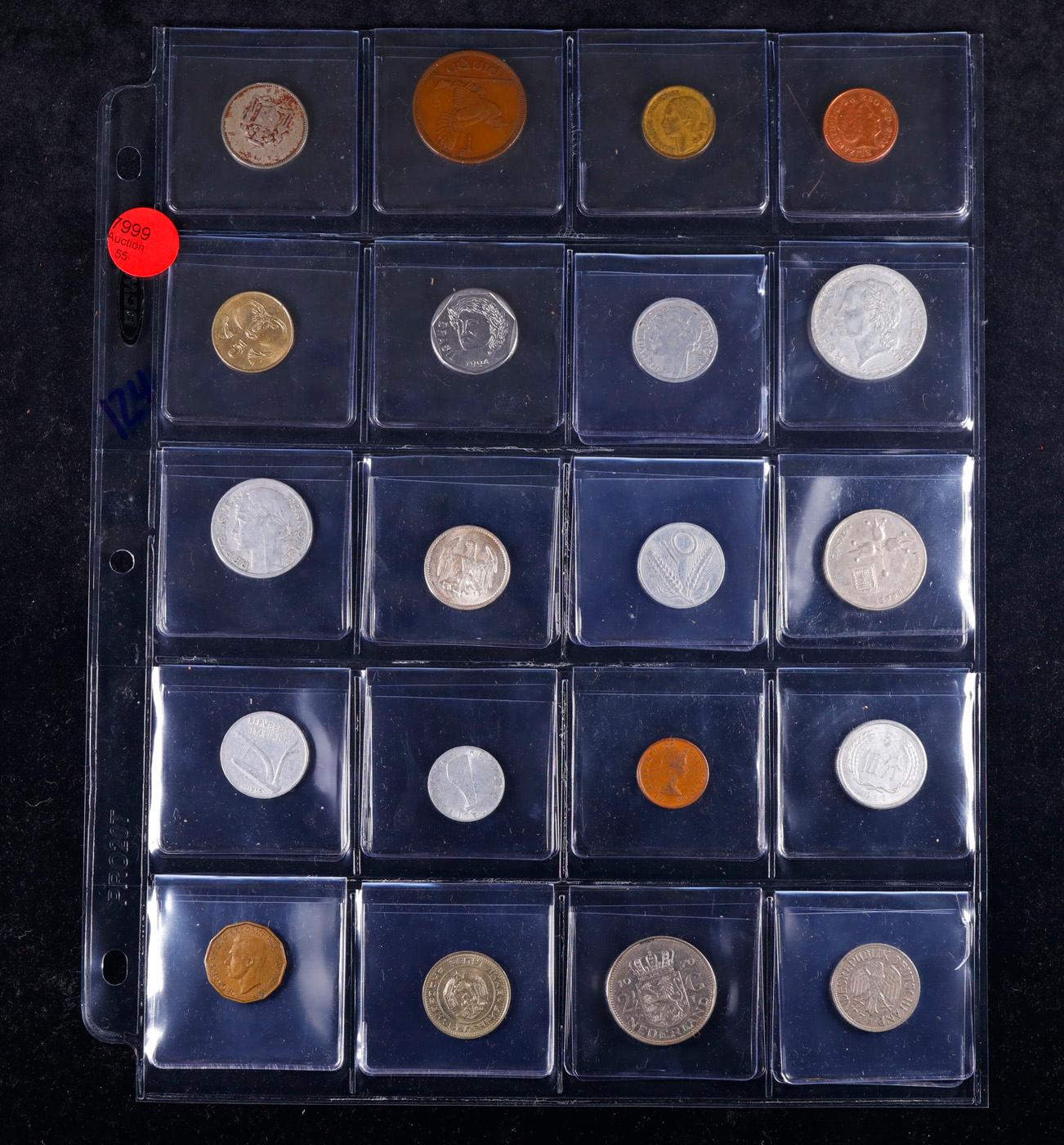 20 Great Coins of the World, hand selected, many trend high, every lot guaranteed to contain Silver.