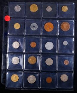 20 Great Coins of the World, hand selected, many trend high, every lot guaranteed to contain Silver.