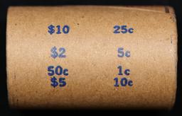 Wow! Covered End Roll! Marked " Morgan Reserve"! X20 Coins Inside! (FC)