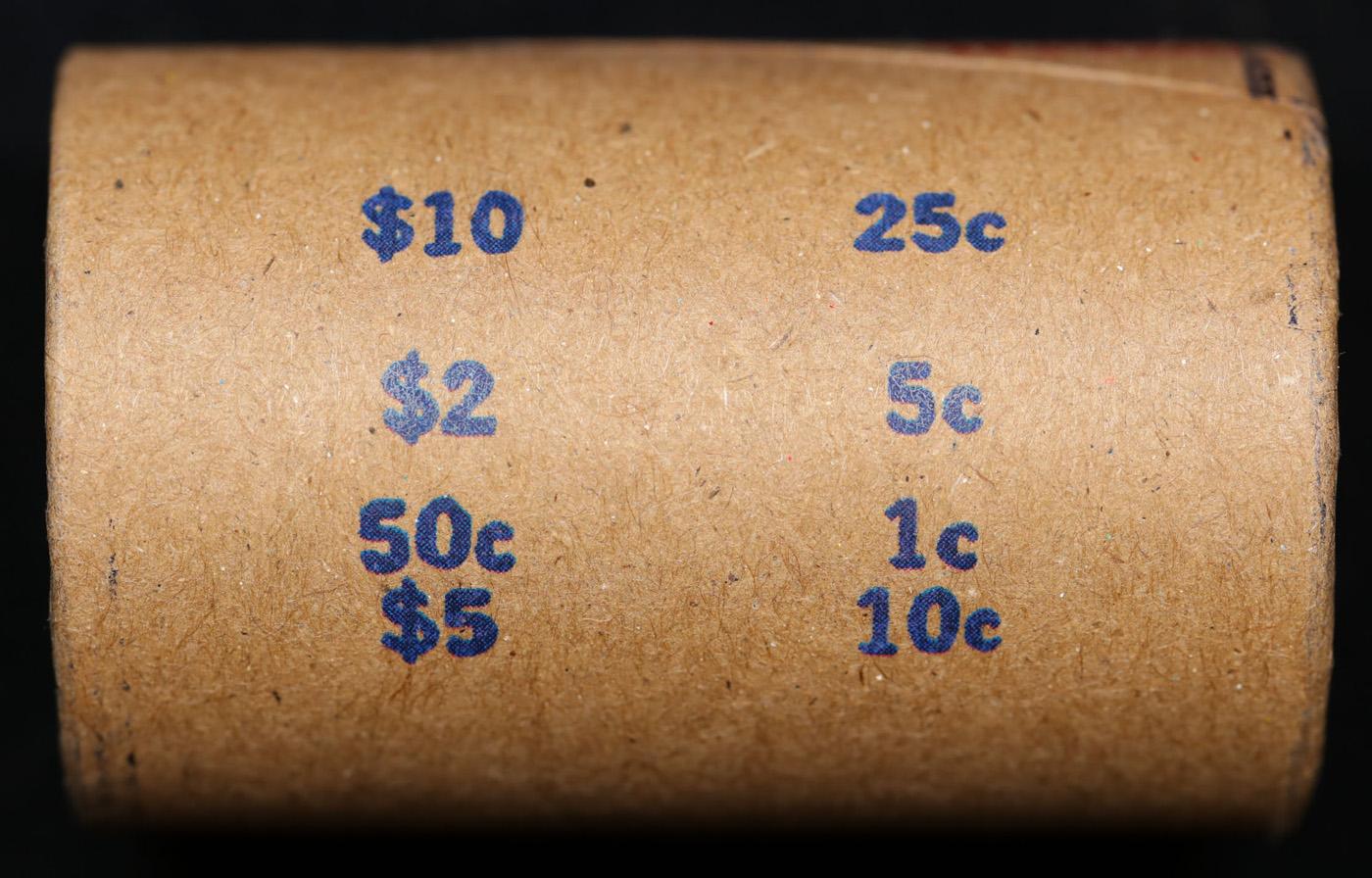 Wow! Covered End Roll! Marked " Morgan Reserve"! X20 Coins Inside! (FC)