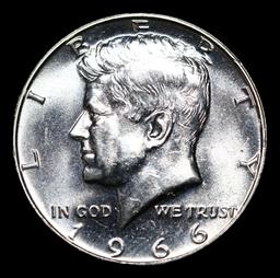 1966 SMS Kennedy Half Dollar 50c Grades sp67