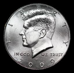 2009-d Kennedy Half Dollar 50c Grades GEM++ Unc