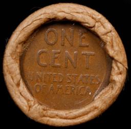 Lincoln Wheat Cent 1c Mixed Roll Orig Brandt McDonalds Wrapper, 1916-d end, Wheat other end