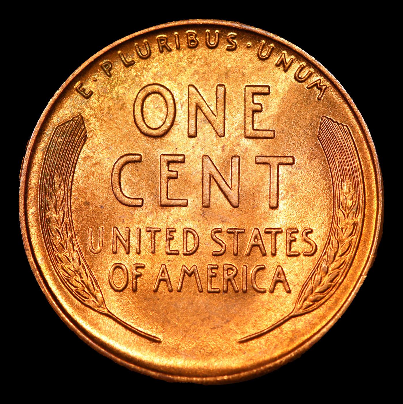 1938-d Lincoln Cent 1c Grades GEM++ Unc RD