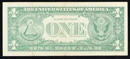 1957B $1 Blue Seal Silver Certificate Grades Select AU