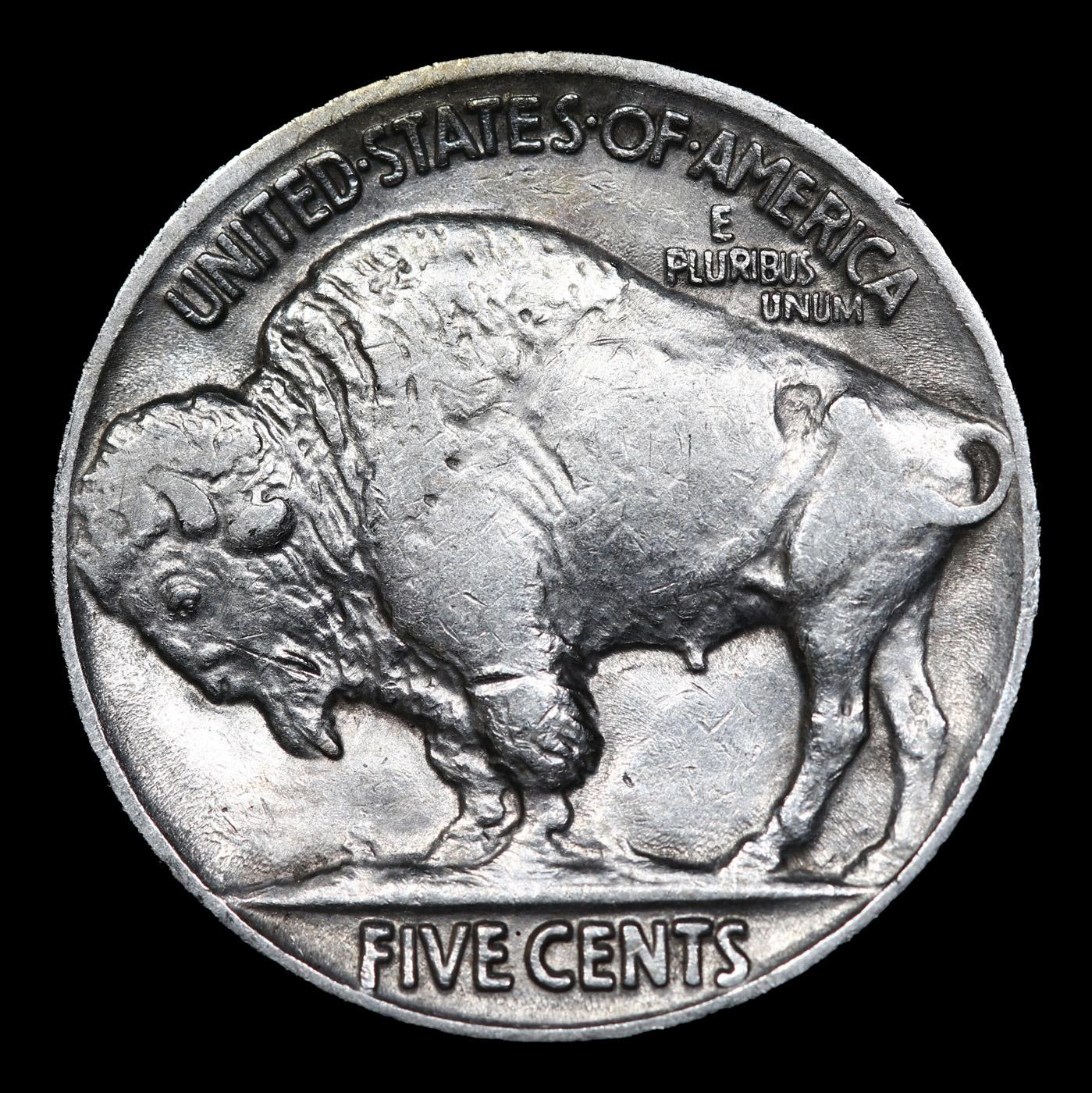 1927-p Buffalo Nickel 5c Grades Choice AU/BU Slider