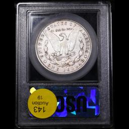 ***Auction Highlight*** 1904-s Morgan Dollar 1 Graded AU, Almost Unc BY USCG (fc)