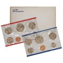 1981 United States Mint Set 6 coins