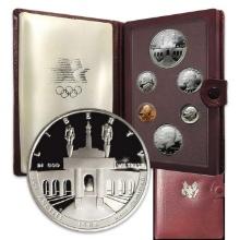 1984 Prestige Proof Set - Last set in the Leather Binder No Outer Box