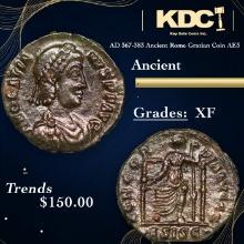 AD 367-383 Ancient Rome Gratian Coin AE3 Ancient Grades XF