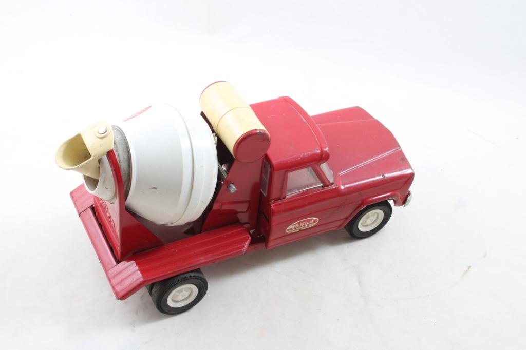 Tonka Pickup Truck & Cement Mixer Toys