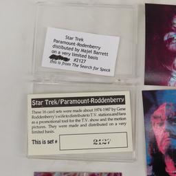 2 Sets of 16 Rodenberry Star Trek Cards