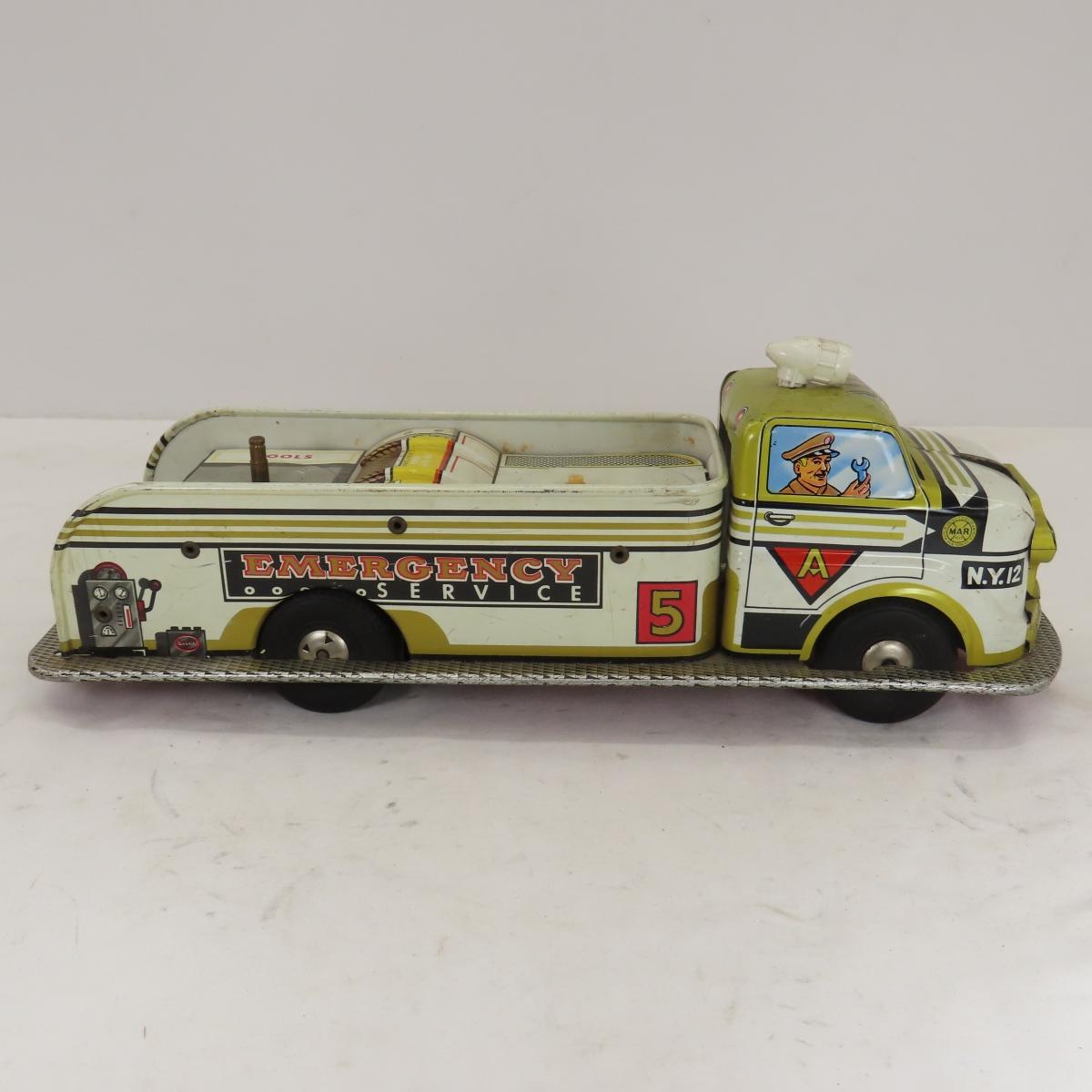 Vintage Tin Toys- Marx Typewriter, Truck & More