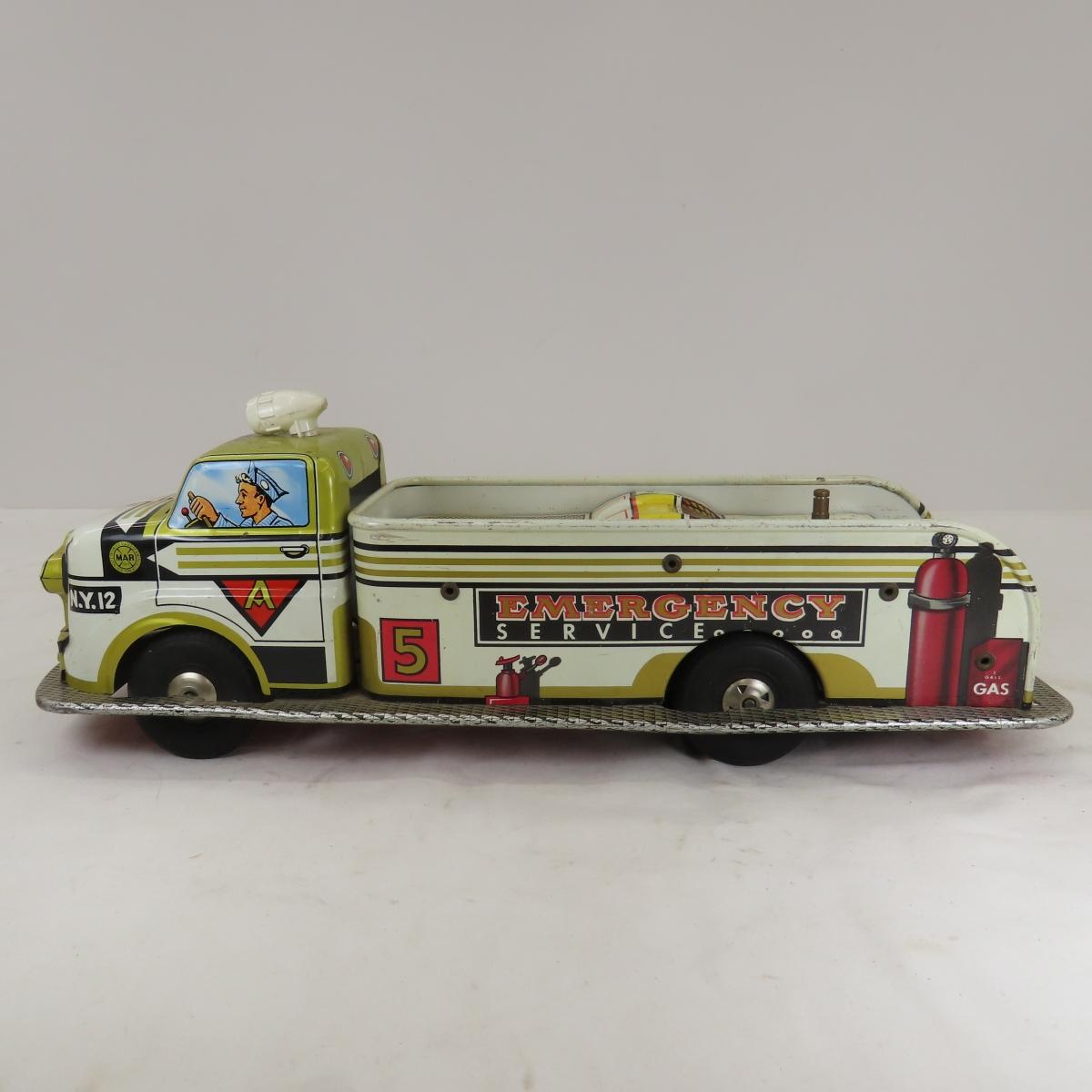 Vintage Tin Toys- Marx Typewriter, Truck & More