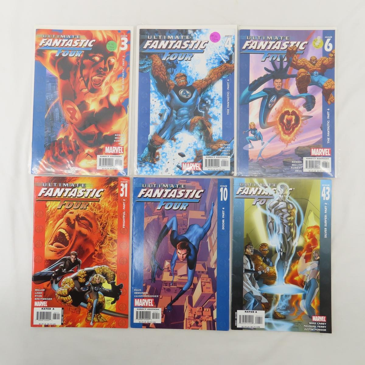Vintage Ultimate Fantastic Four Comic Books