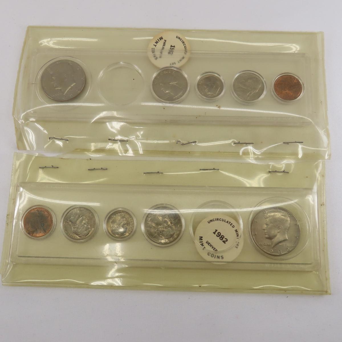 Mixed US Coins and sets