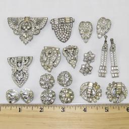 Edwardian to Vintage Paste & Rhinestone Jewelry